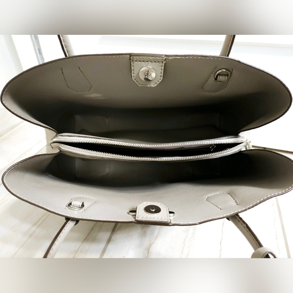 NWOT Michael Kors Mercer Gallery Large Leather Satchel Handbag - Picture 5 of 7